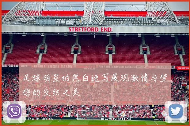 足球明星的黑白速写展现激情与梦想的交织之美